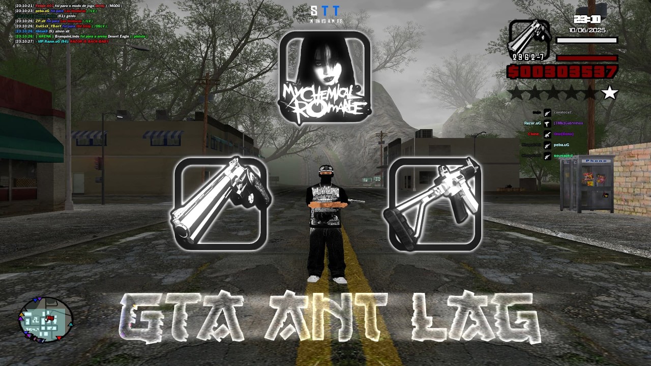 Gta ant lag Brp para PC // com voip e +250 fps