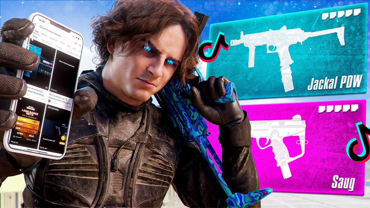 TESTEI as MELHORES ARMAS do TIKTOK e ME SURPREENDI
