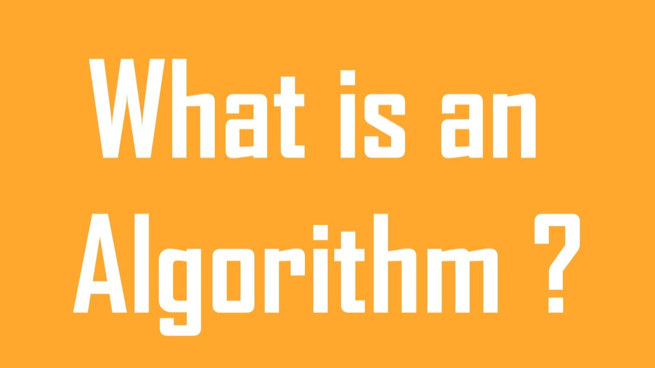 Basics of Algorithms : What is an Algorithm ?