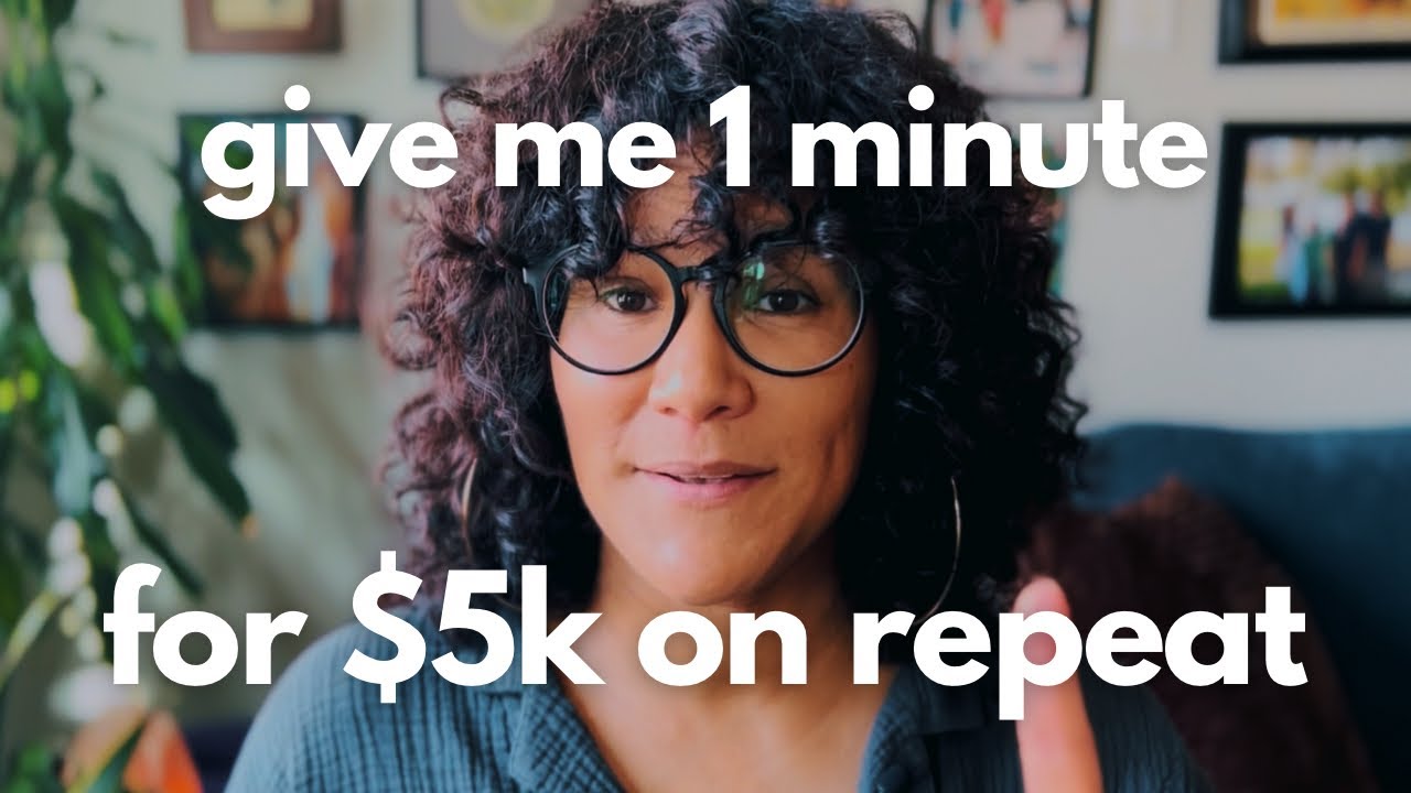 Steal this 1-Minute Method to Manifest $5,000 Anytime