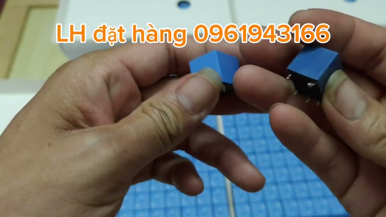 Rơ le 5 chân 12v ứng dụng làm mạch đa năng hàng sịn.
