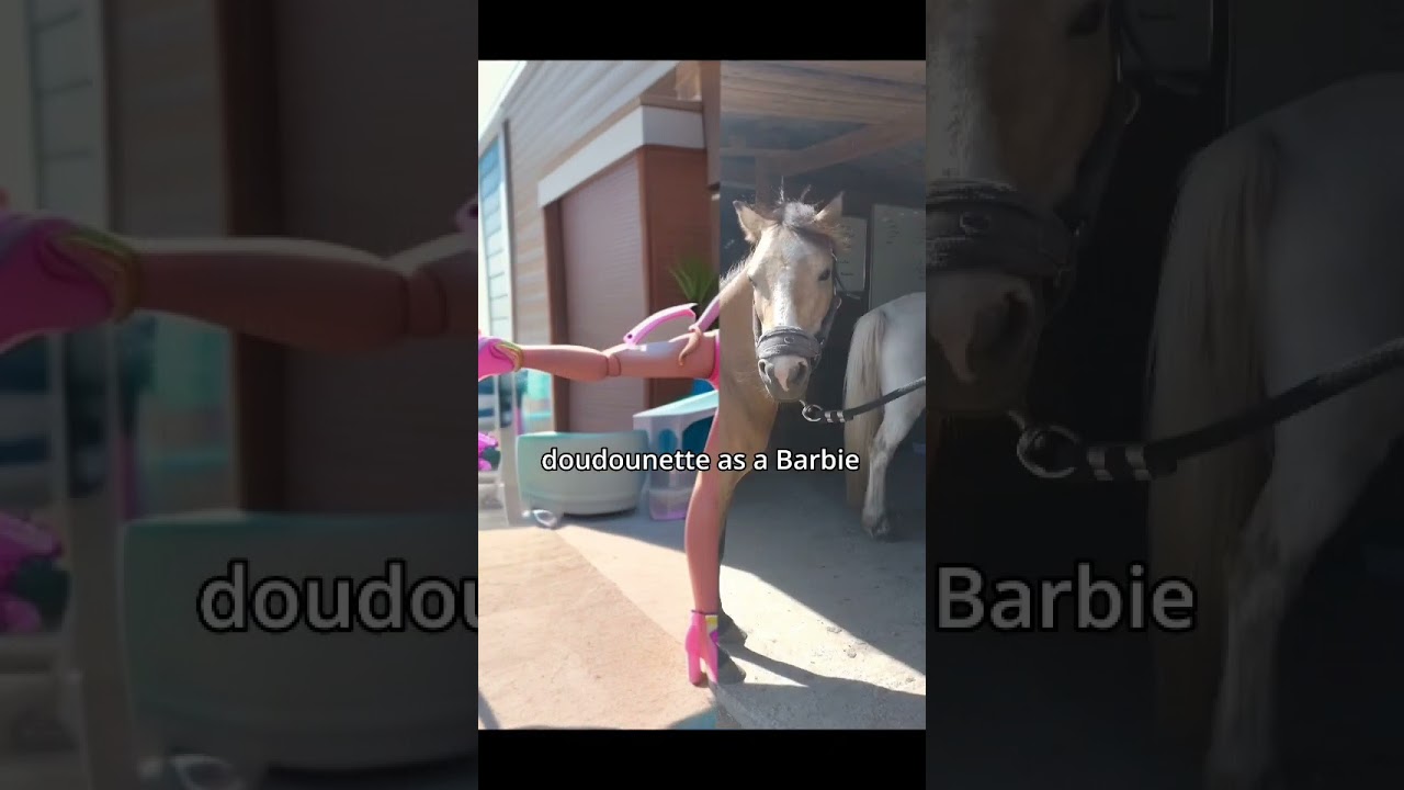 incroyable transformation de doudou #2023 #horse #funny