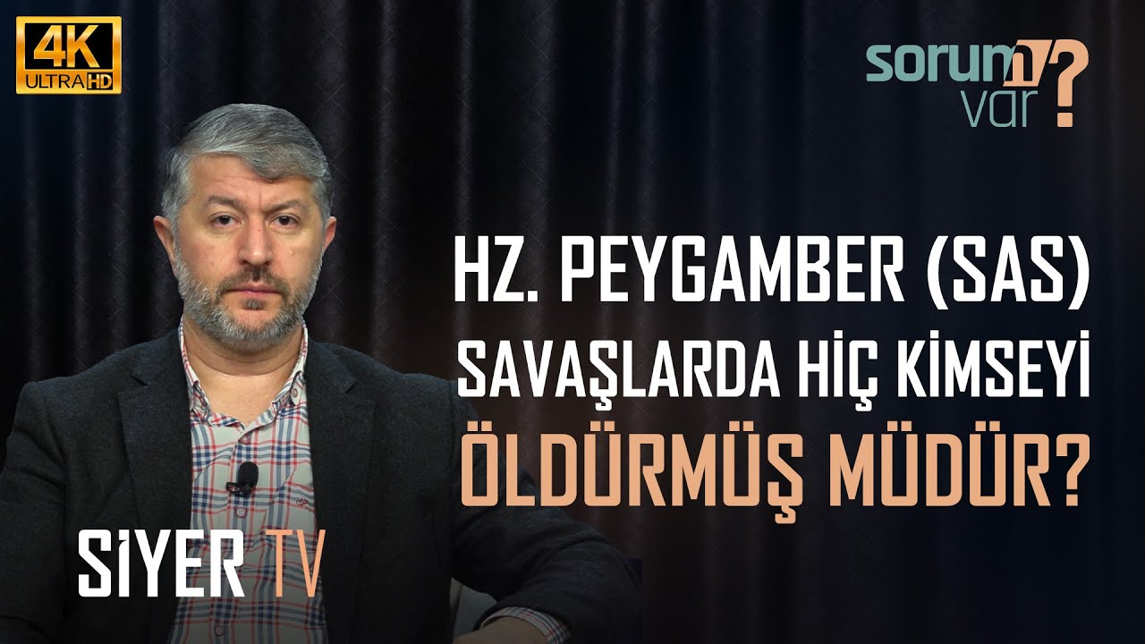 Hz. Peygamber (sas) Savaşlarda Hiç Kimseyi Öldürmüş müdür? | Muhammed Emin Yıldırım
