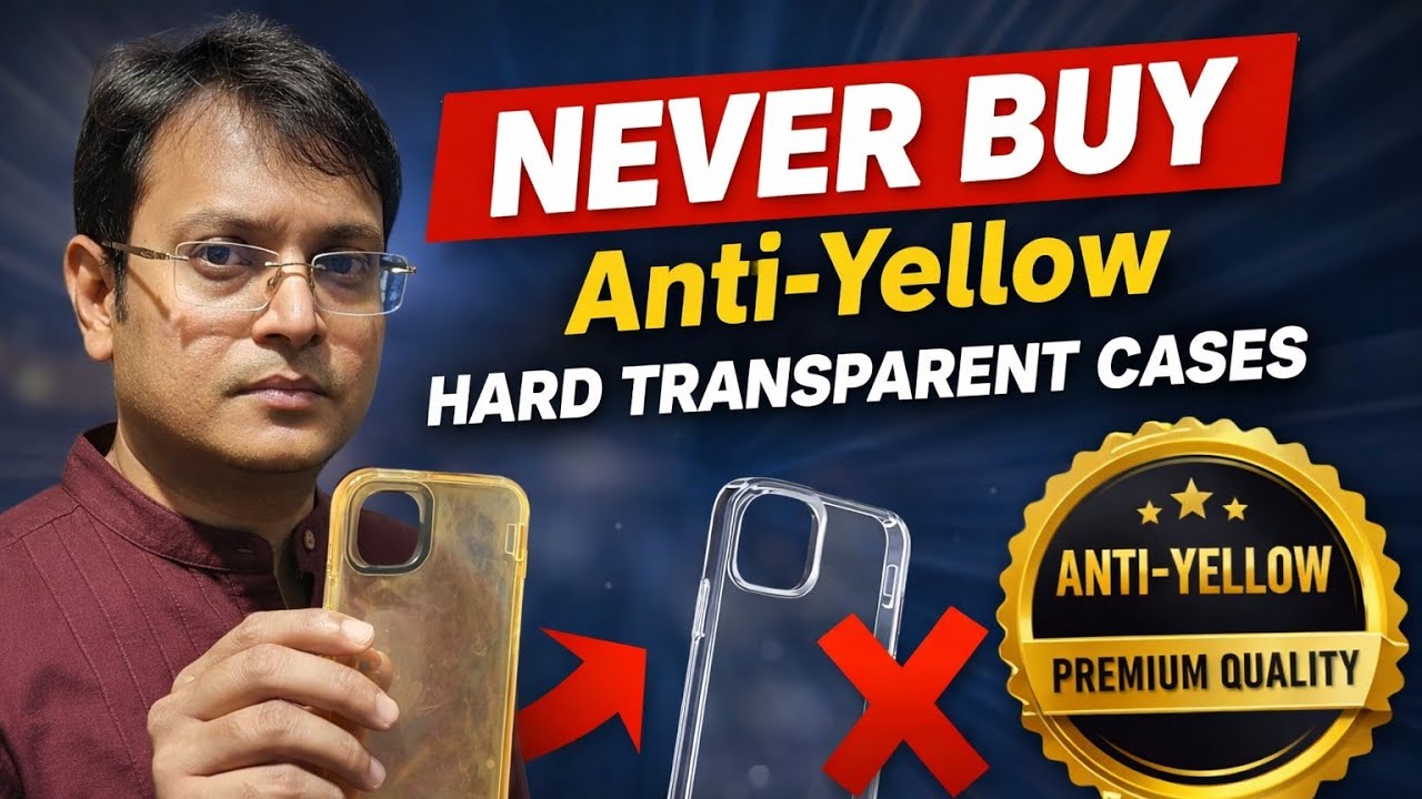 Anti-yellow case lifetime warranty.