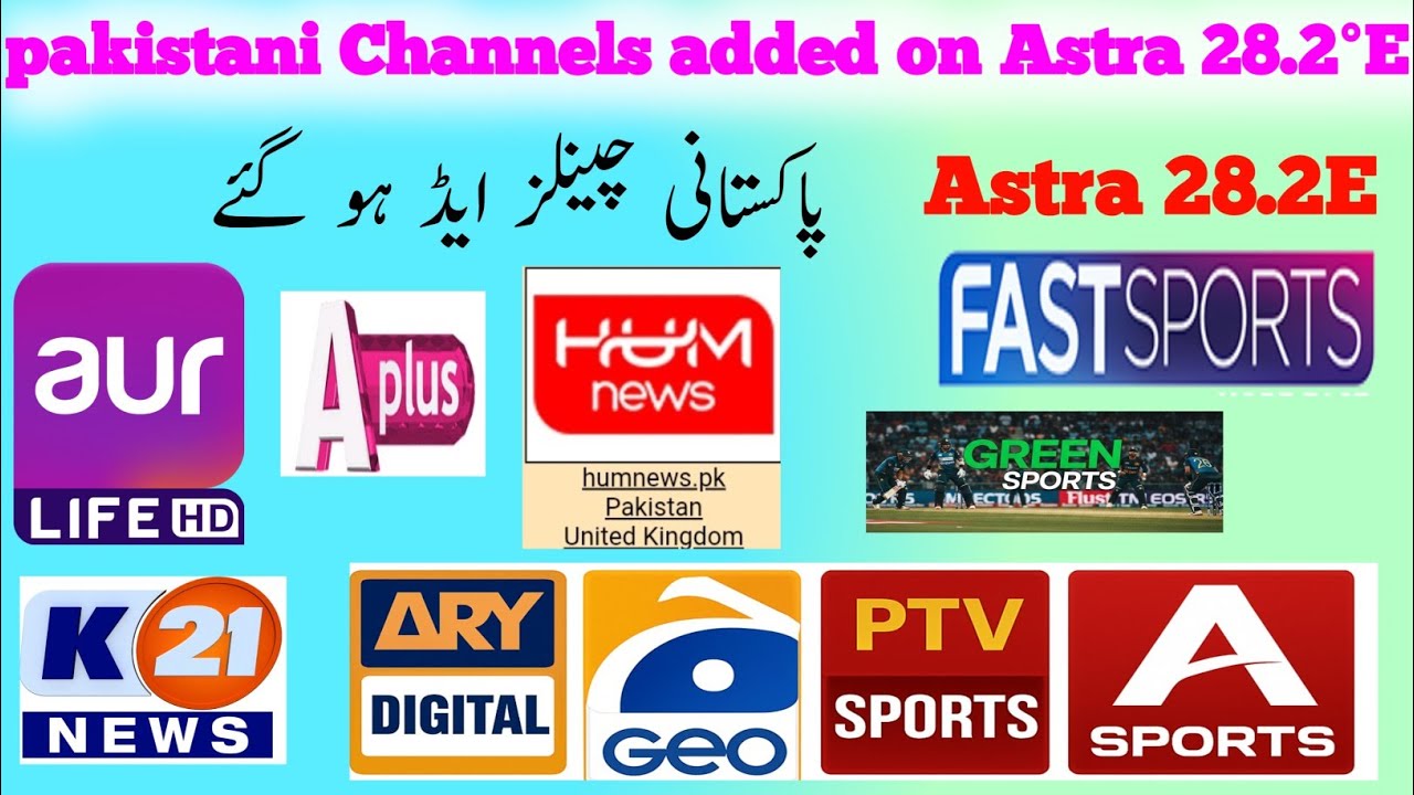 Astra 28.2E Latest Pakistani Channels List
