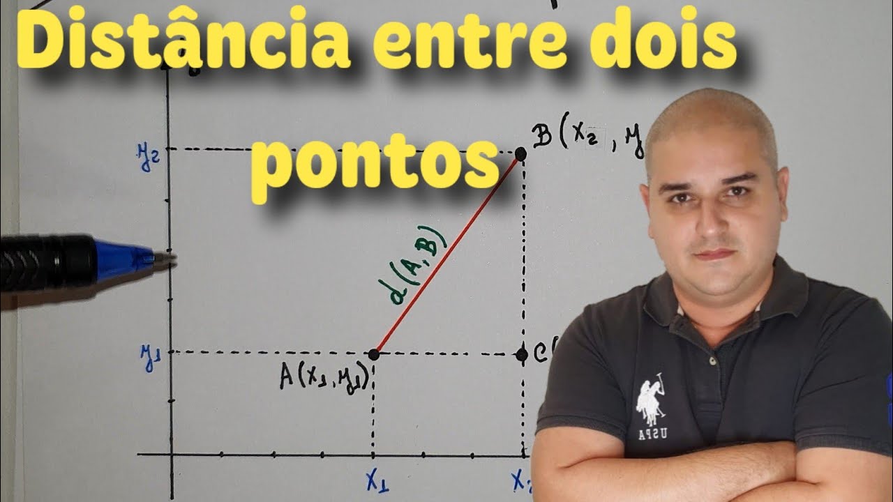 Geometria Analítica 01: Distância entre dois pontos no plano cartesiano