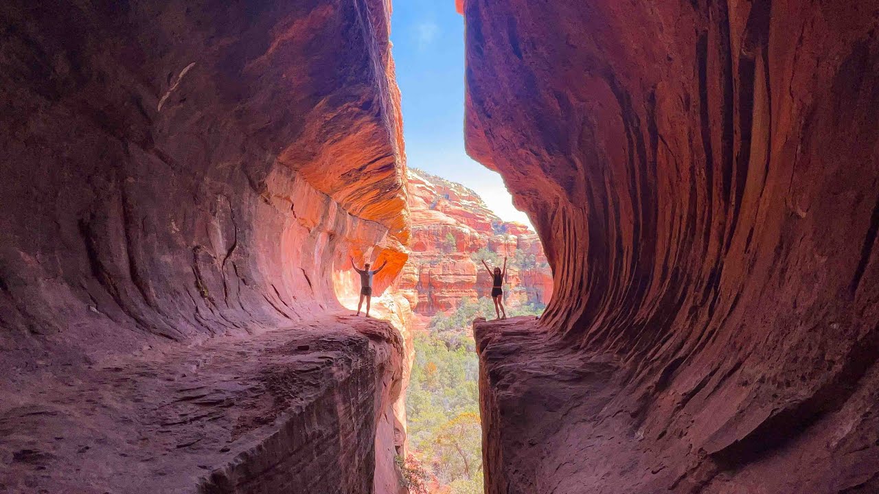Hiking the Boynton Canyon Trail  |  Secret Subway Cave  |  Sedona  |  Arizona