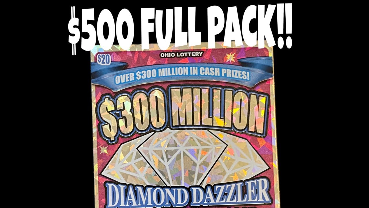 💎$300 MILLION DIAMOND DAZZLER!!💎 OHIO LOTTERY SCRATCH OFFS!!💎