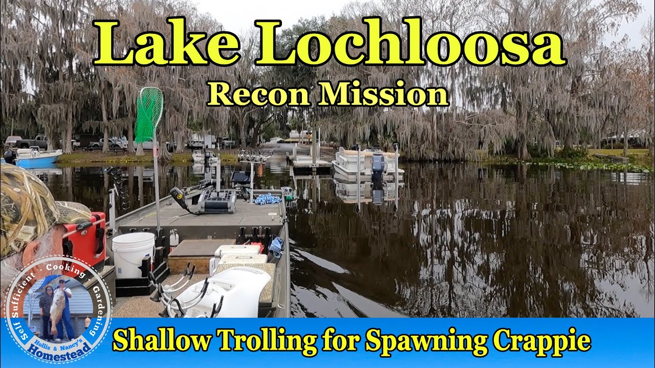 Crappie Spawn Fishing - Lake Lochloosa, Florida