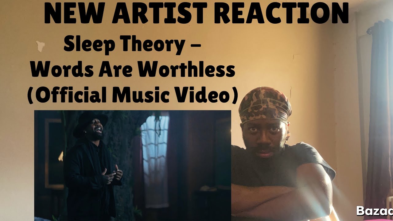 REACTION | Sleep Theory - Words Are Worthless (Official Music Video)