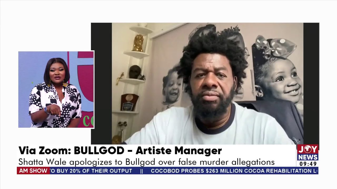 Shatta Wale apologises to former manager Bullgod over false murder allegations | E Corner