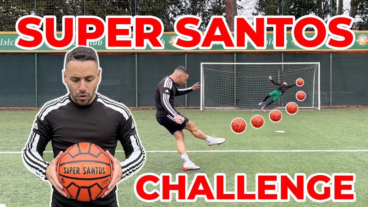SUPER SANTOS CHALLENGE | Ho provato il PALLONE pi&ugrave; FAMOSO DEL MONDO⚽️