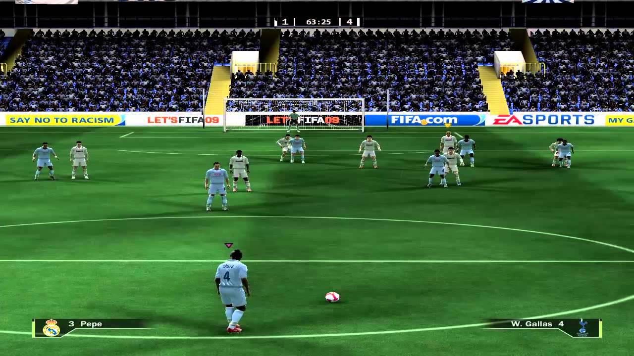 Fifa 09: Andy vs oNNe [Real vs Tottenham]