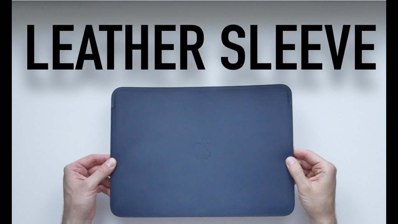 Leather Sleeve Apple - Unboxing 11