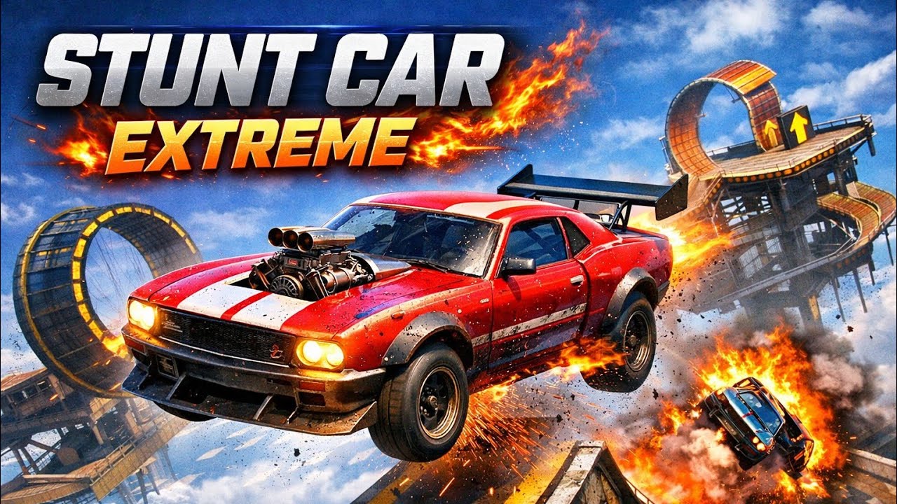 STUNT CAR EXTREME | EXTREME STUNT CHALLENGE||#games #recommended 