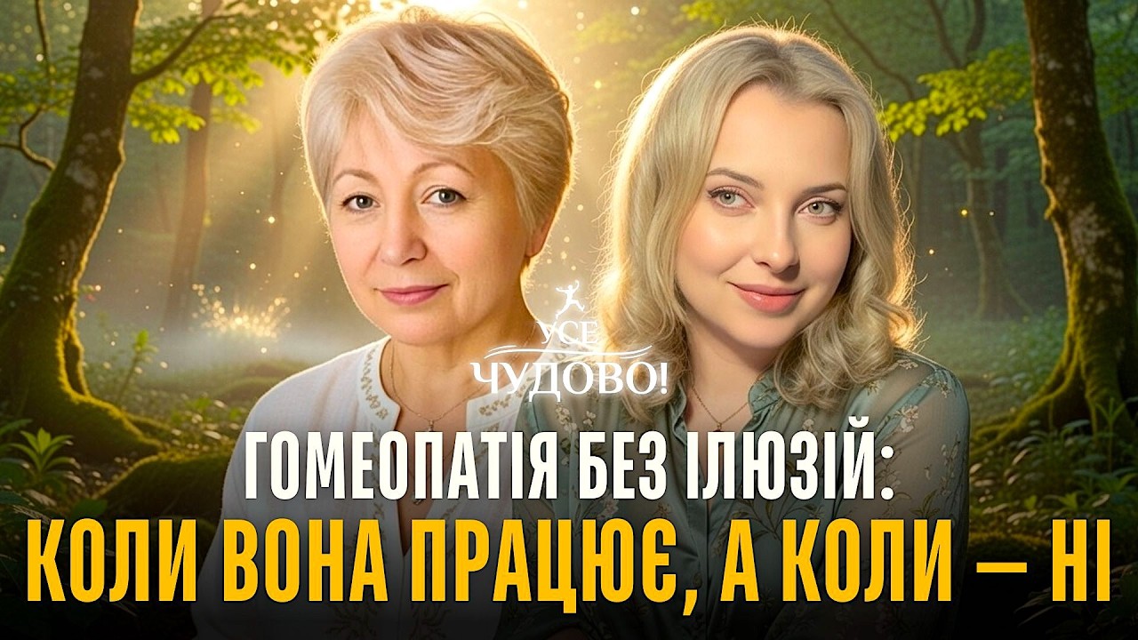 Гомеопат говорить чесно що працює, а що — ні. Послухай, як лікує цей дивовижний метод