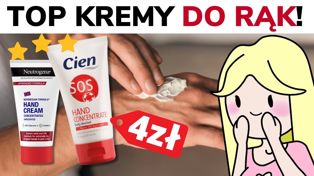 NAJLEPSZE KREMY DO RĄK! Na suche i popękane dłonie! W Krainie Składów