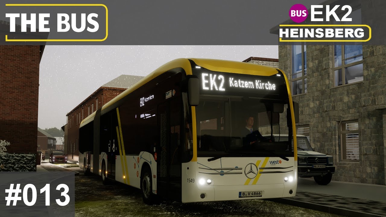 THE BUS 🚌[#13] Weiter geht der Winterzauber in Erkelenz! [🗺️Linie EK2][MOD-MAP][LET'S PLAY]