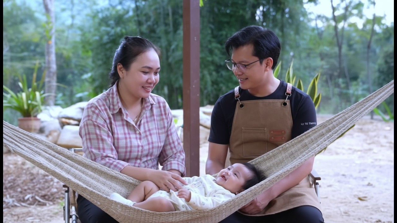 Ly Tu Tien & Jack Care for Their 4-Month-Old Baby Anna – Heartwarming Family Moments