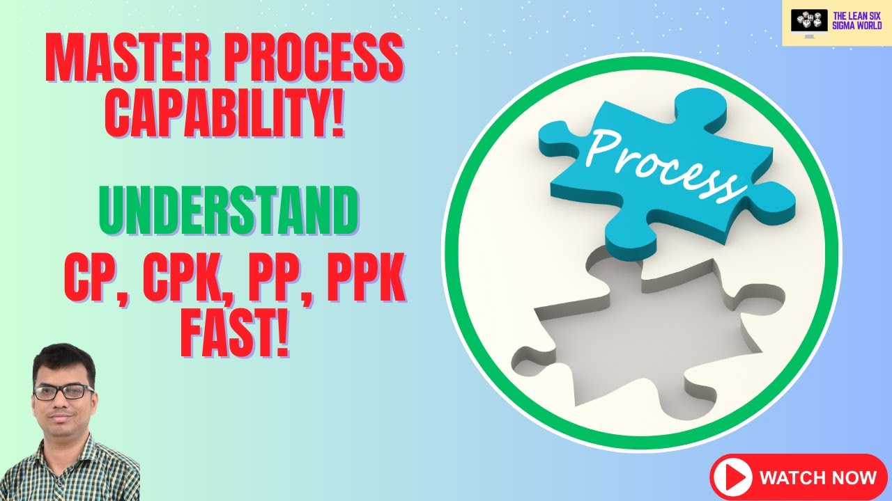 Master Process Capability! I Cp, Cpk, Pp & Ppk  Understanding I The Lean Six Sigma World