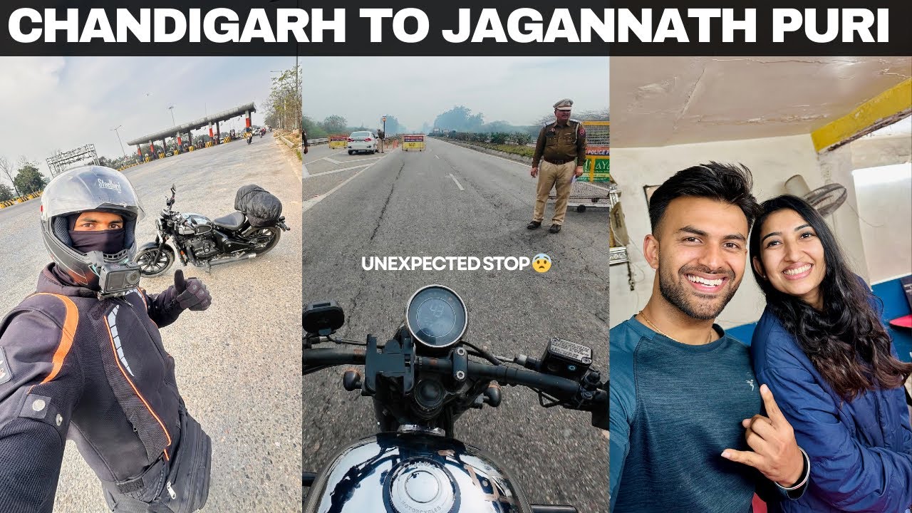 THE JOURNEY BEGINS 🇮🇳 | CHANDIGARH TO DELHI EP1