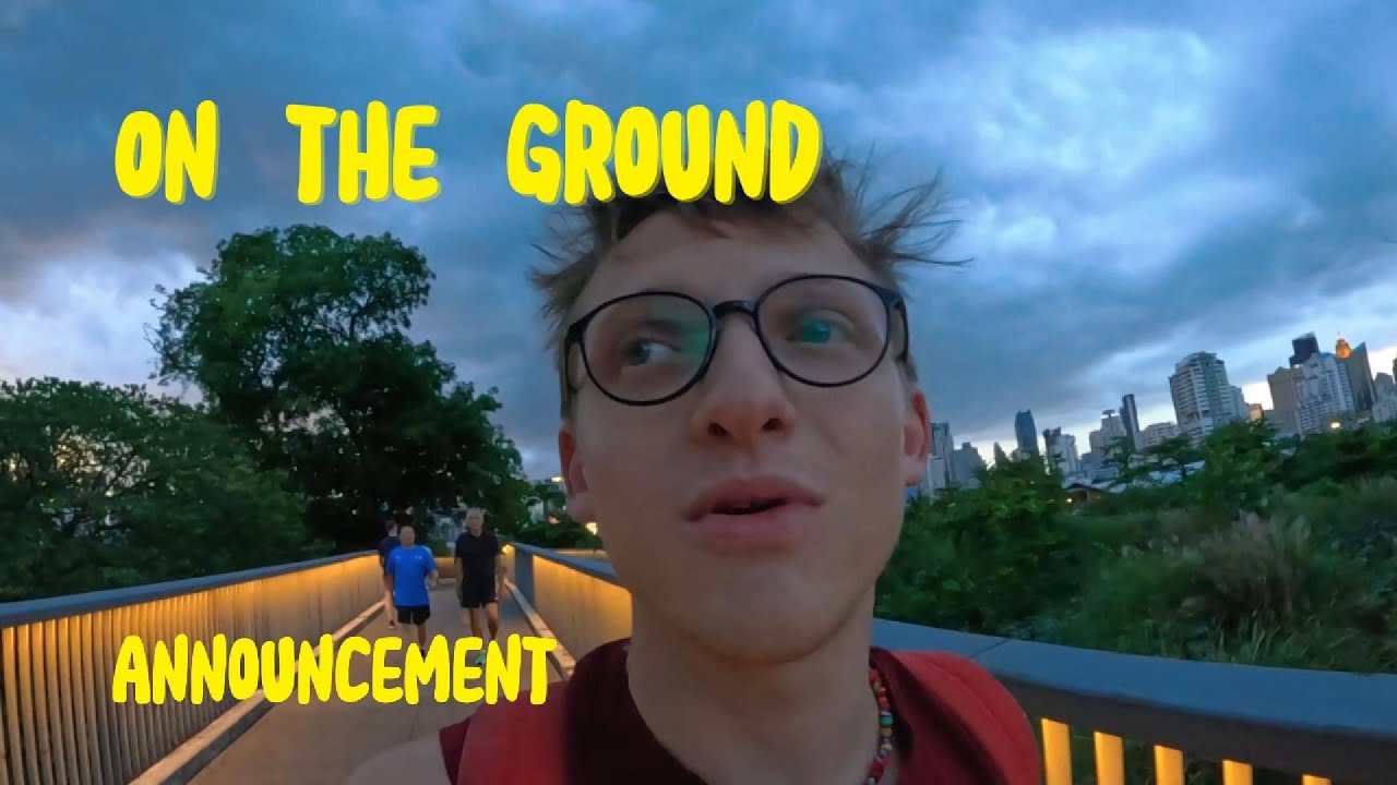 It's Ryan On The Ground Announcement from Bangkok