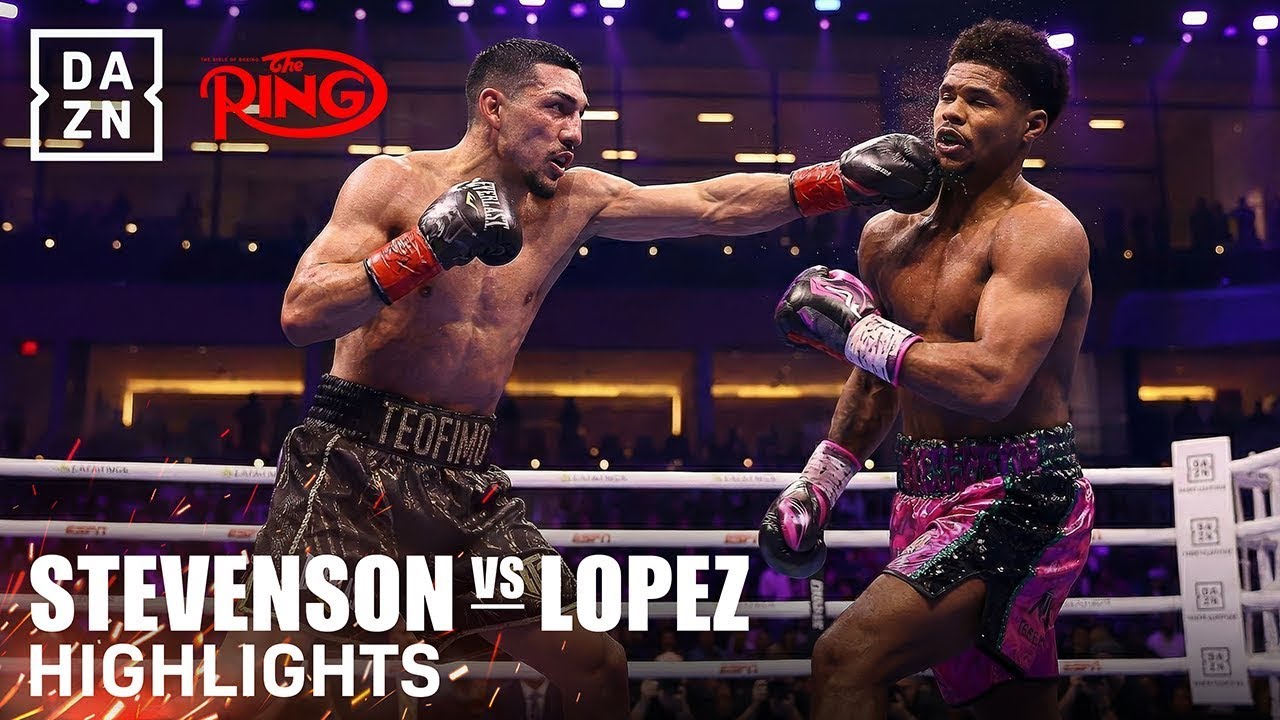 Shakur Stevenson VS Teofimo Lopez FULL FIGHT Highlights | January 31