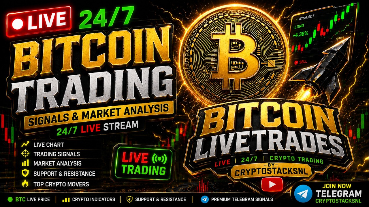 🟢 BTC Live | Bitcoin Price Live | Trading Signals & Crypto Market Analysis 24/7