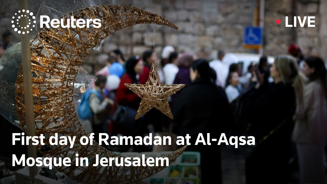 LIVE: First day of Ramadan at Al-Aqsa Mosque in Jerusalem
