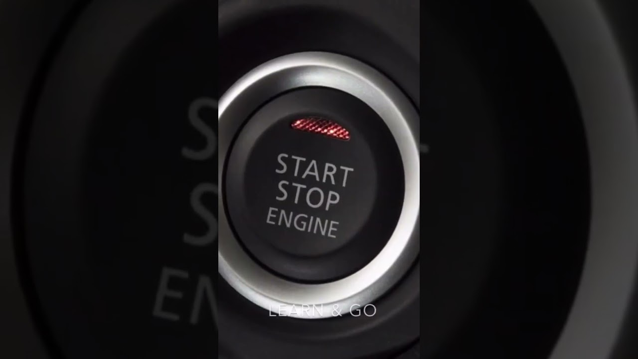 Driving 101: Engine Start Button 🚘🚖🚙