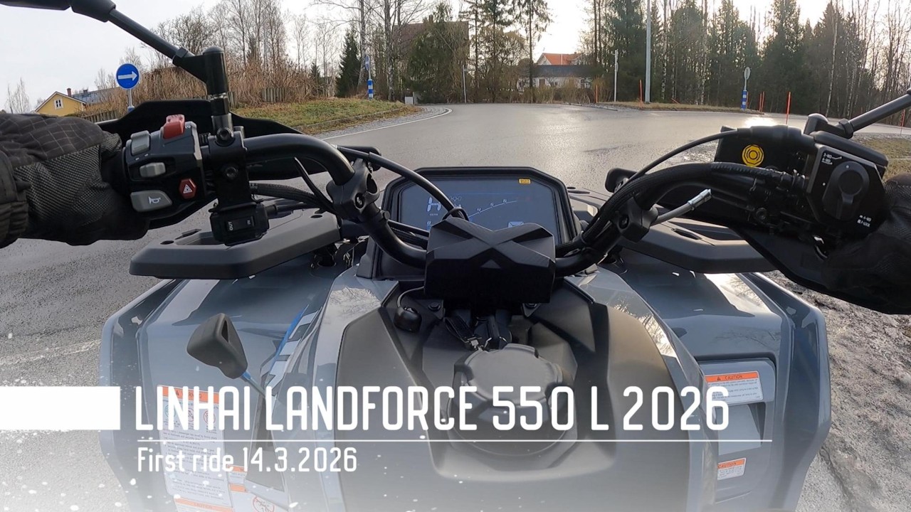 Linhai Landforce 550 L First ride