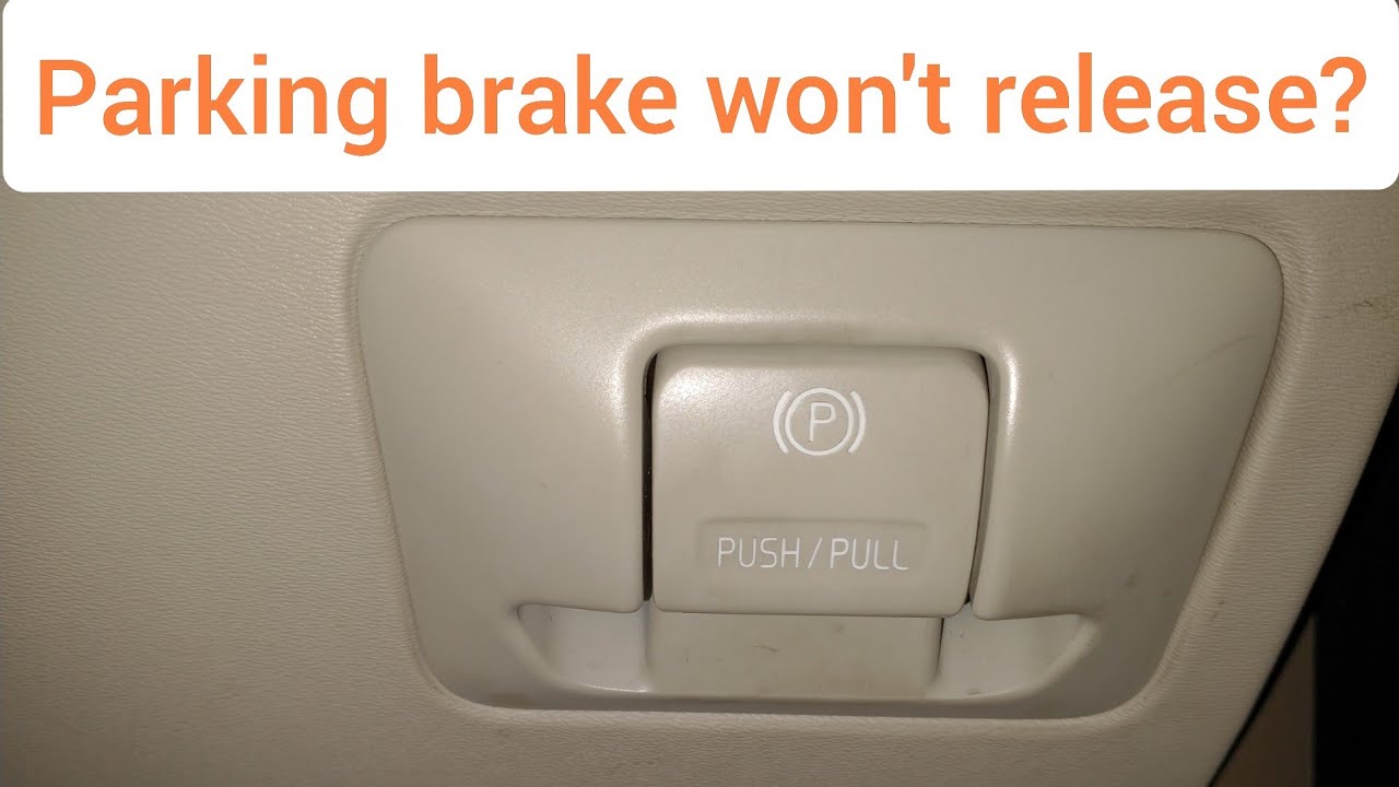 Trick on How To Manually Release Electric Parking Hand E Brake Caliper / Rewind Compress Hack
