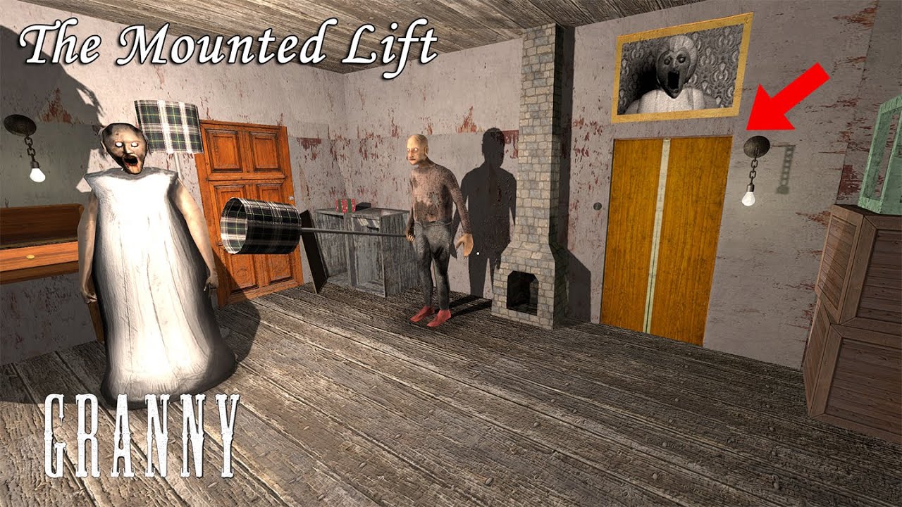 The MOUNTED LIFT in Granny's House Rebuilt UPDATE- Granny Recaptured