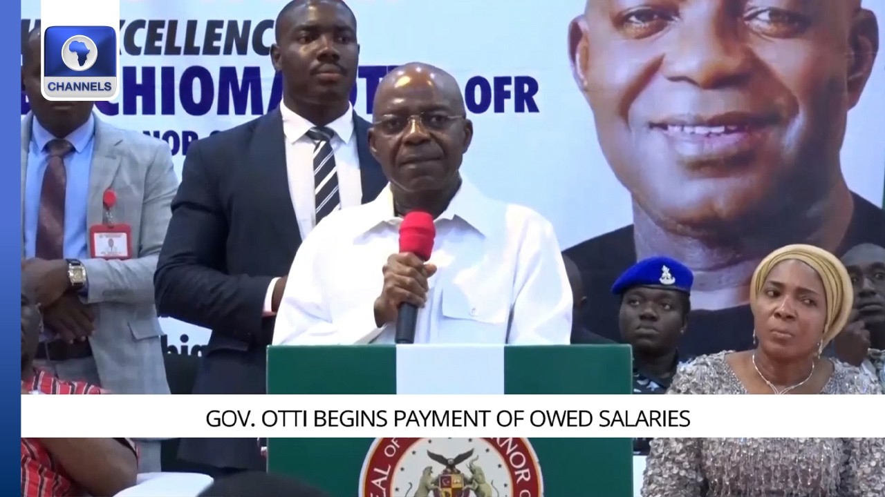 Otti Pledges Payment Of Outstanding Gratuities Owed Frm Councillors