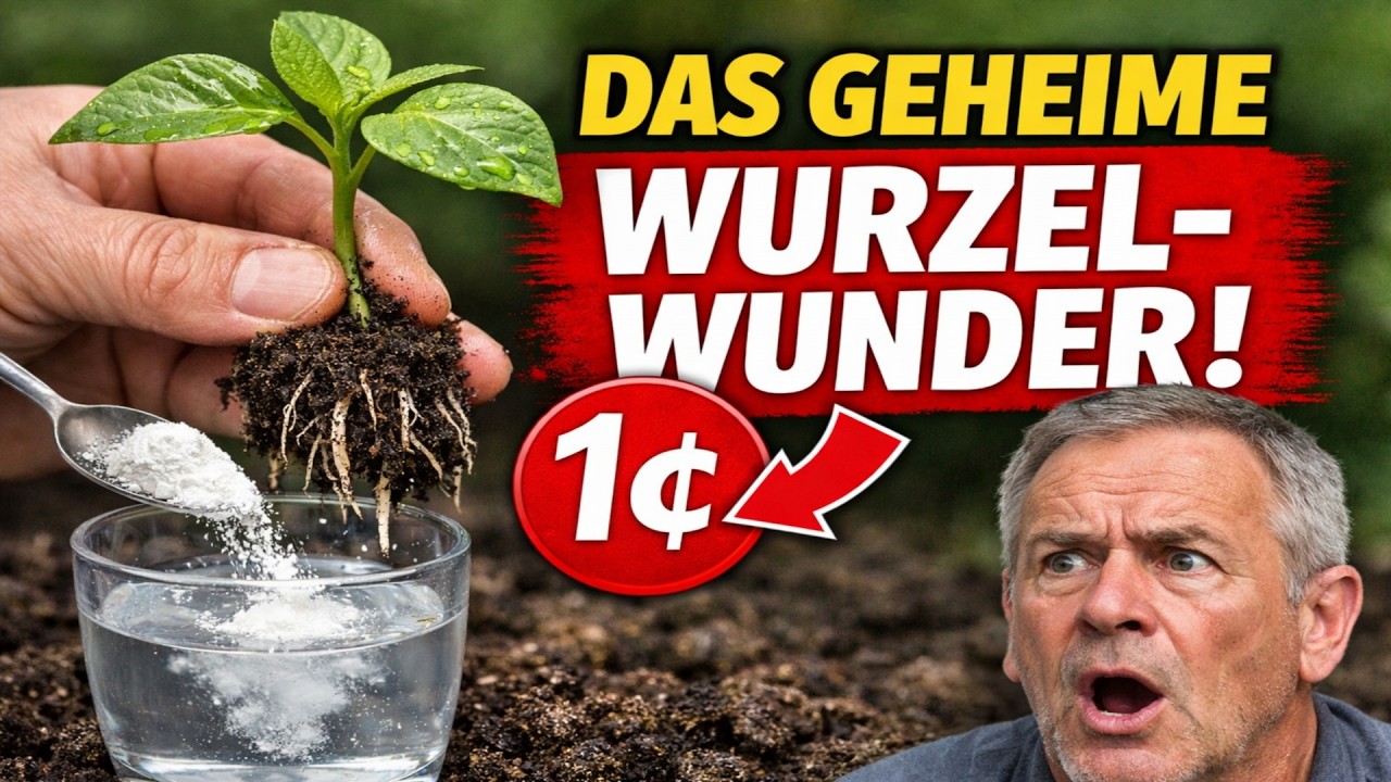 Dünger-Hersteller flehen darum, dieses Video zu löschen! Das Cent-Wundermittel für eine 100-prozent