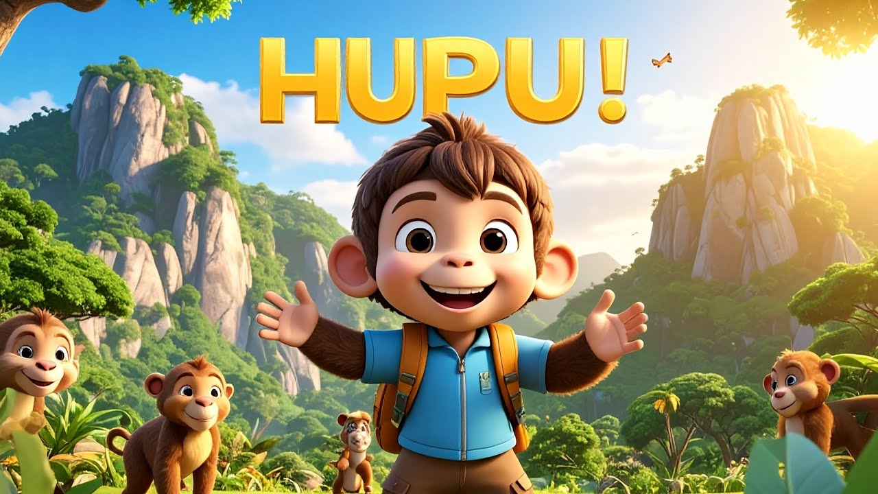 Hupu Kids Cartoon | Learning Colors & Fun!