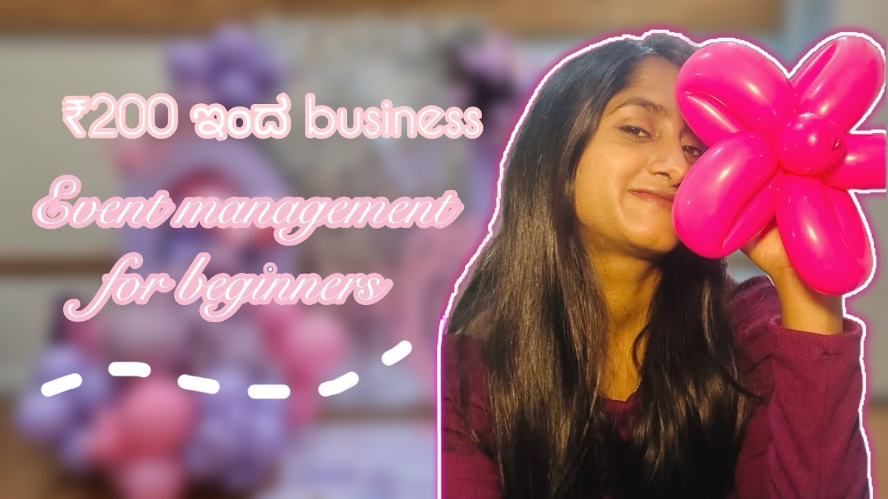 All about event management 🎈 #kannada #vlog #youtube 