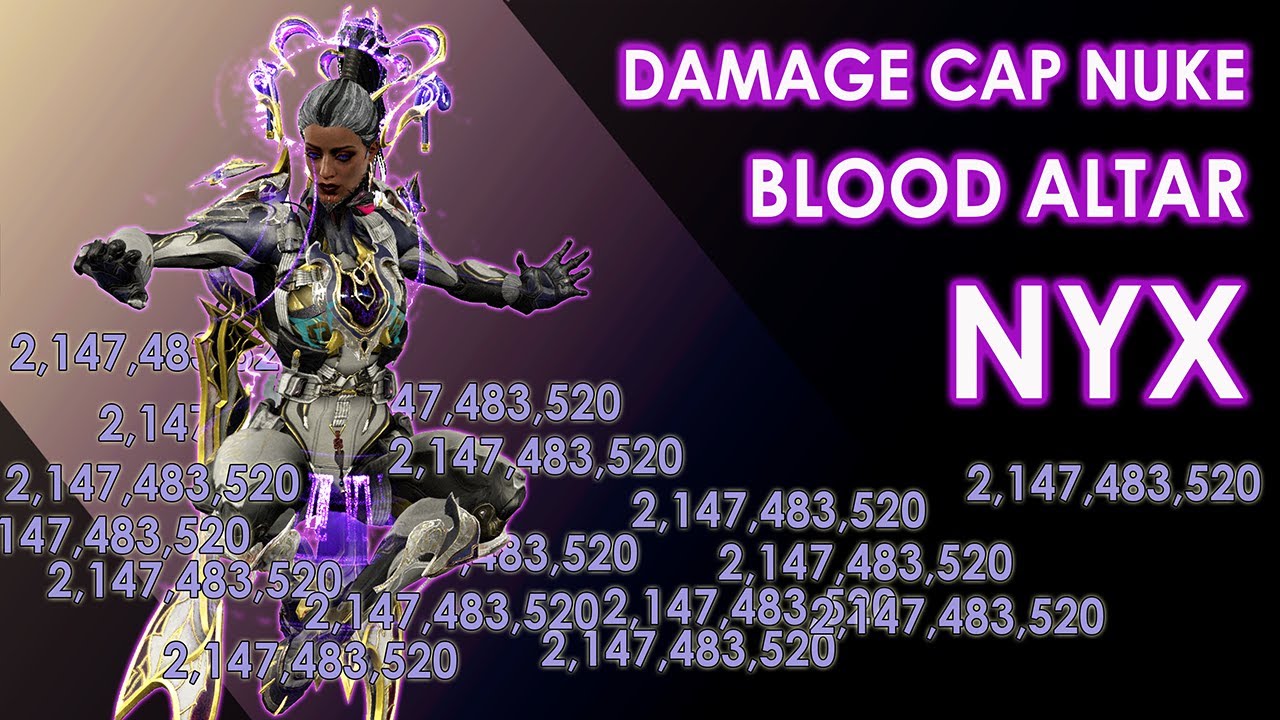 Blood Altar Nyx | 50m Damage Cap Nuke
