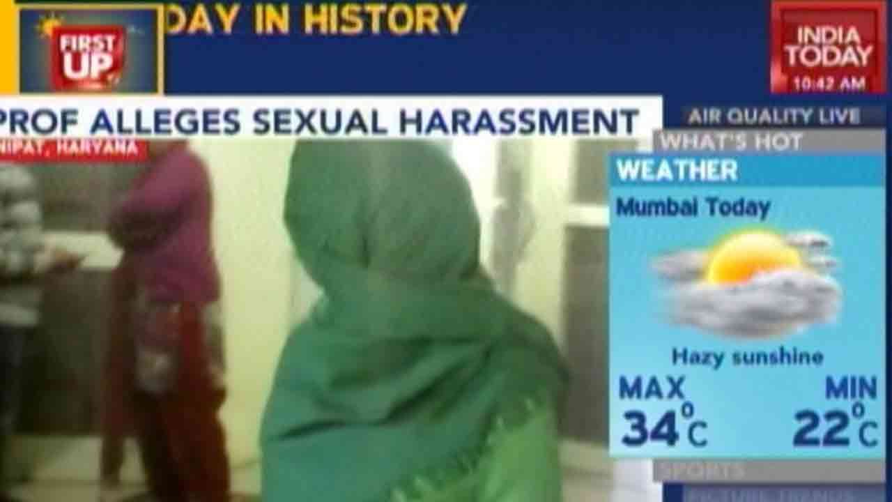 Sonipat: Professor Files Complaint Against HOD For Alleged Sexual Harassment