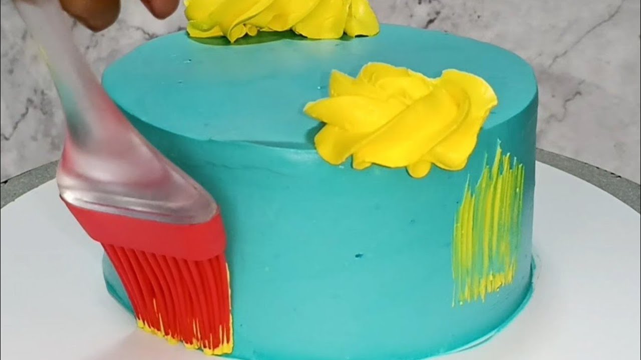 सुंदर Cake Decoration | New Colour Combination With Beautiful Decoration 8669176685
