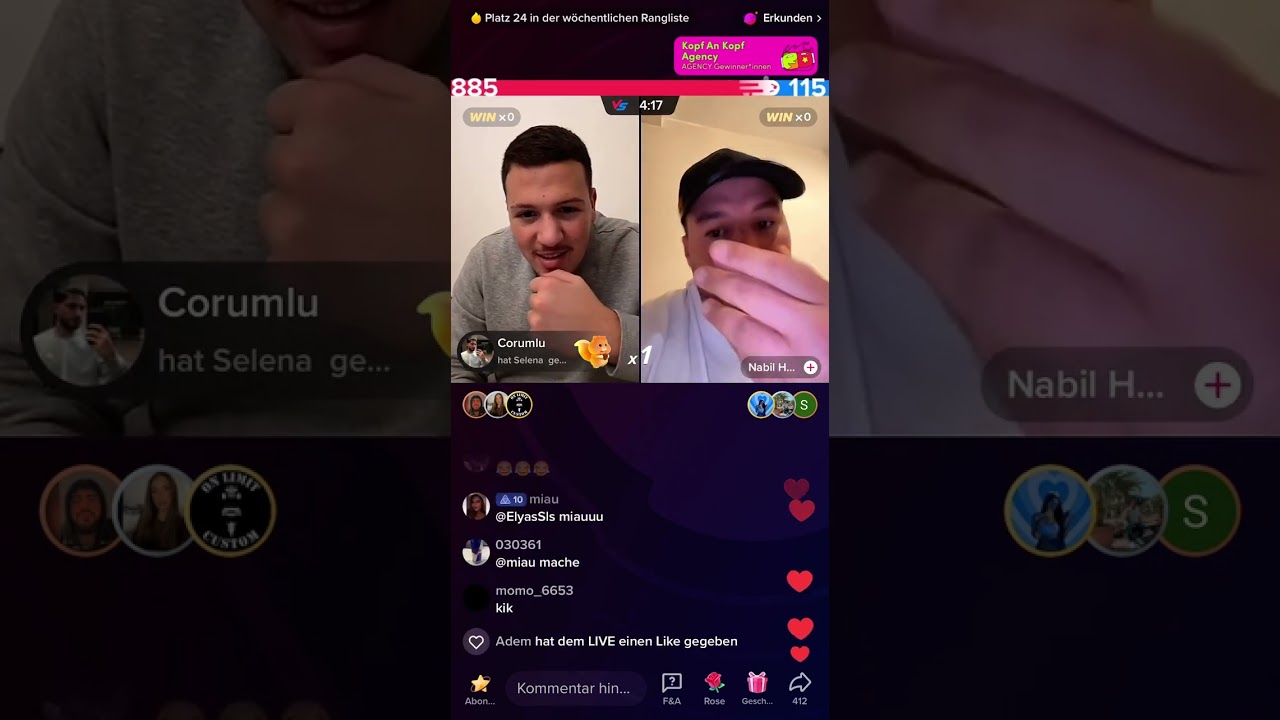 Barrelo & Kürt Ibo TikTok livestream Teil.2