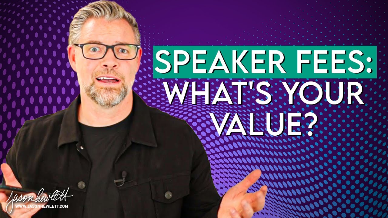 How Much To Charge For Speaker Fees