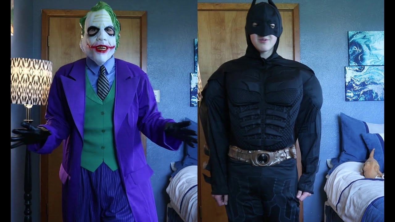 Reviewing the Batman and Joker costumes from The Dark Knight (Rubies)