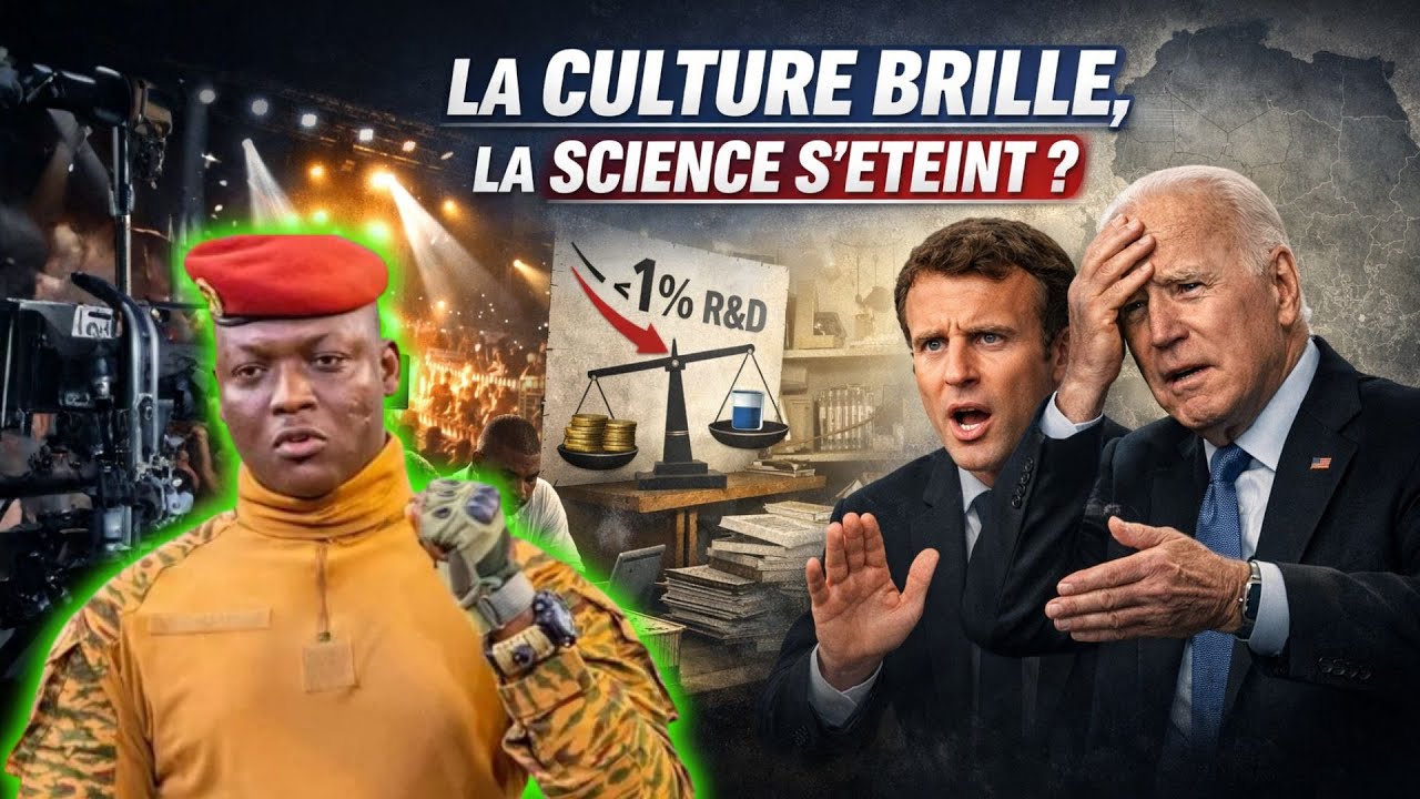 Ibrahim Traoré : La culture qui brille, mais la recherche qui meurt - Un déséquilibre choquant