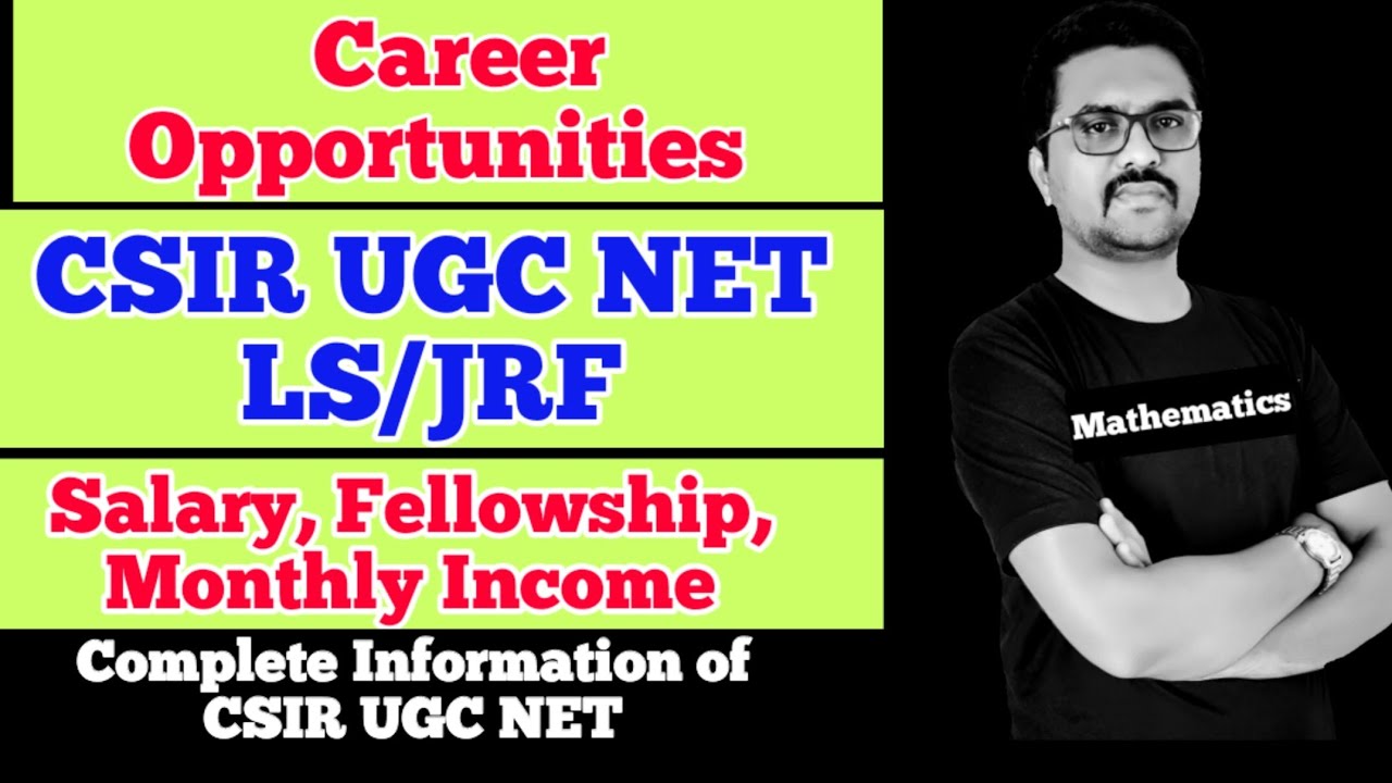 CSIR NET Job Opportunities|Career after CSIR UGC NET|CSIR UGC NET Complete information|Rahul Mapari
