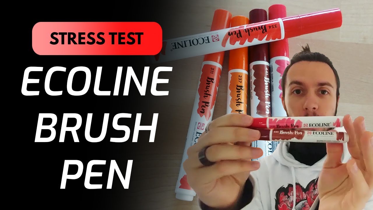 Test | Les feutres ‘Ecoline Brush Pens’, le Must-Have du Dessinateur?