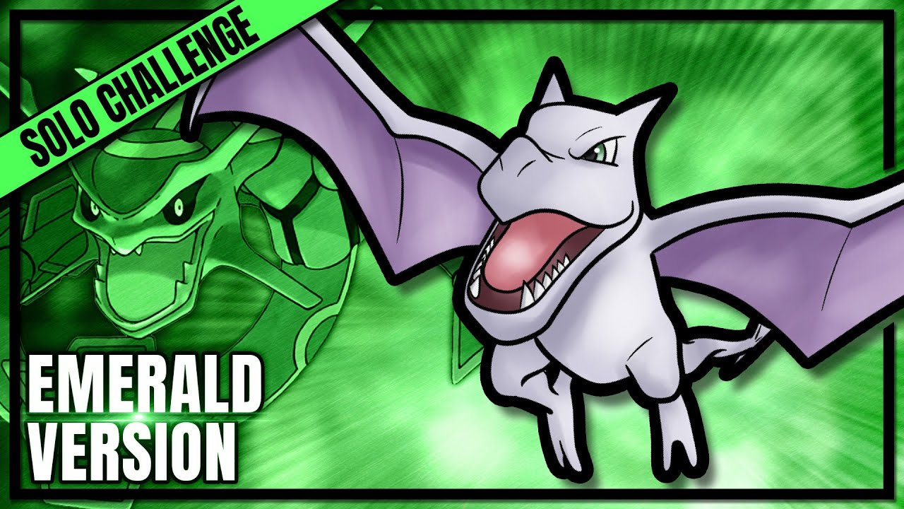 Только Aerodactyl - Pokemon Emerald - ностальгия по 3-му поколению!