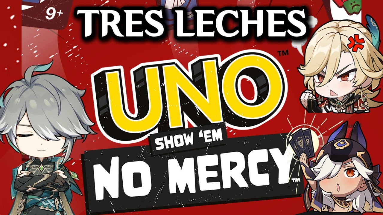 the tres leches boys played UNO and it was silly