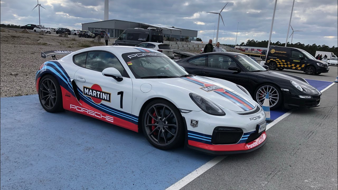 PORSCHE CAYMAN GT4 981 @GOTLAND RING NORTHERN LOOP FULL SEND!