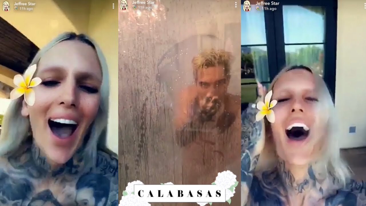 Jeffree Star laughing at Manny MUA & Laura Lee (FULL SNAPCHAT STORY)